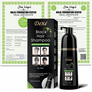 Dexe black hair color shampoo 400 ML